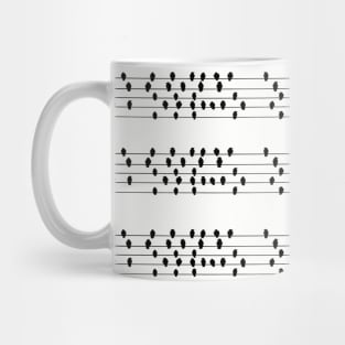 Line Bird Mug